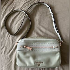 Michael Kors Nylon Gabardine Crossbody in Green